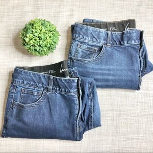 Lane Bryant T3 high rise bootcut/ straight leg jean bundle, short length